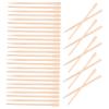 FOMIYES Facial Body Hair Removal Wax Sticks 200 Pcs Wood Wax Stick Applicator Easy to Use view 1