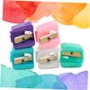 FOMIYES 5pcs Makeup Pencil Sharpener Set Eyebrow Lipliner Eyeliner Sharpener Random Color view 4