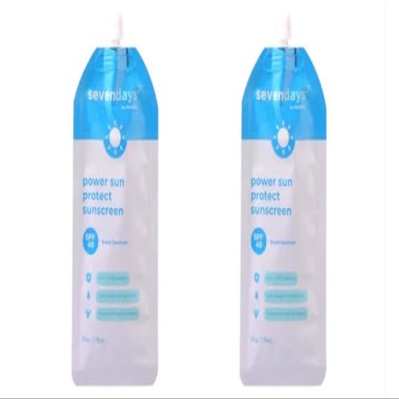 Sevendays by Herskin Power Sun Protect Sunscreen SPF40 (2 pcs)