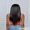 100% Human Hair, U-Part Wig, Brazilian Body Wave, Beginner Friendly, Wig (22, Natural Black) view 2