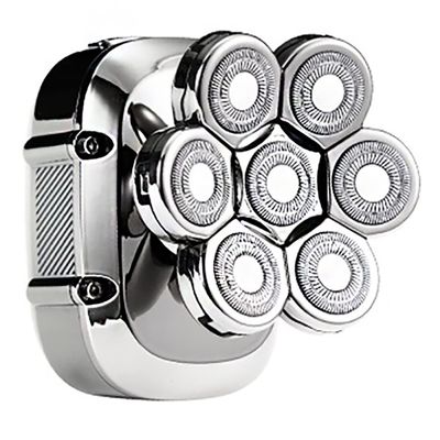 Head Shavers for Bald Men, 6 In1 Men's 7D Electric Shaver Beard Trimmer for Bald LED Display Wet & Dry Waterproof Shaver Multifunctional Razor Grooming Kit