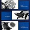 Head Shavers for Bald Men, 6 In1 Men's 7D Electric Shaver Beard Trimmer for Bald LED Display Wet & Dry Waterproof Shaver Multifunctional Razor Grooming Kit view 2