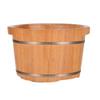 KIZMIQ Pedicure Foot Spa with Cover Oak Foot Tub Foot Bath Barrel Foot Tub Foot Tub Foot Bath Barrel Solid Wood Basin Foot Basin Foot Massage view 2