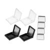 FRCOLOR 4sets Refillable Lipstick and Eyeshadow Container Makeup Organizer for Travel Stylish and Compact Cosmetic Storage Includes and Cases Refillable Trays view 1