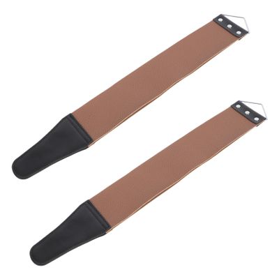 FOMIYES 4pcs Dual-sided Strop for Home Use Manual Barber Sharpening Tool for Straight and Blades Fine Workmanship Easy to Use