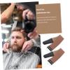 FOMIYES 4pcs Dual-sided Strop for Home Use Manual Barber Sharpening Tool for Straight and Blades Fine Workmanship Easy to Use view 3