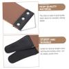 FOMIYES 4pcs Dual-sided Strop for Home Use Manual Barber Sharpening Tool for Straight and Blades Fine Workmanship Easy to Use view 4