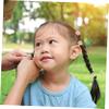 Beavorty 80pcs Macaron Hair Ropes Clear Charm Ponytail Holders for Girls Elastic Bands for Hair Cute Flower Design for Daily Use and Special Occasions view 3