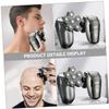 Beaupretty 1set Electric Shaver Multi-functional for Men Full Body Washable Beard Trimmer and Grooming Kit Lightweight Design for Easy Use and Storage view 3