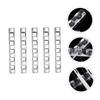 FRCOLOR 15pcs Transparent Brush Storage Stand for Nail Art Penholder Organizer for Manicure Tools Prevents and Disorganization Work Desk view 4
