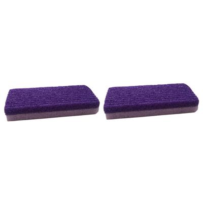 FRCOLOR 2pcs Foot Scrubber for Feet Care Exfoliating Tool to Remove Dead Skin and Calluses Portable Pumice and Comfortable Pedicure