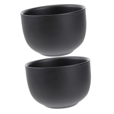 FRCOLOR 2pcs Double Layer Shaving Bowl Stainless Steel Men's Shaving Soap Bowl for Sensitive