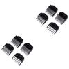 FRCOLOR 8pcs Hair Clipper Guide Combs for Professional Barbers Cutting Accessories for Hair Trimming Fits Standard Clipper Blades Random Color view 1