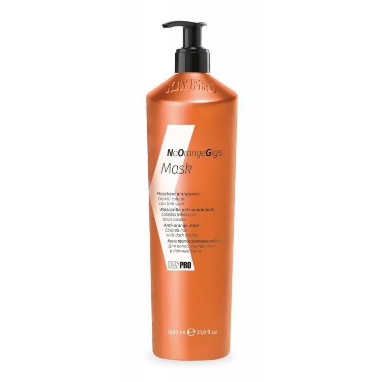 KAYPRO ANTI-ORANGE MASK NO ORANGE GIGS  COLOURED HAIR WITH DARK SHADES 1000ML