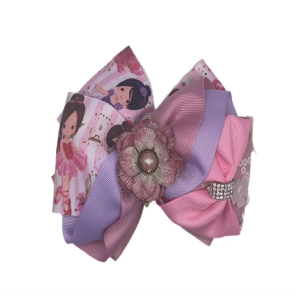 Ballet inspired hair bow.