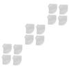 FRCOLOR 3sets Ankle Socks for Women Men Heel Protectors Silicone Heel Socks for Foot Relief 2pairs*3 view 1
