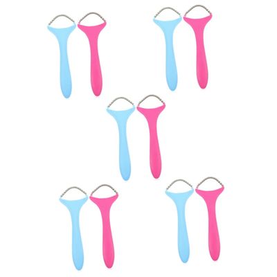 FRCOLOR 10pcs Facial Hair Removal Epilator Threading Tool for Women Light Portable Face Threader