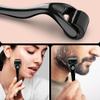 GXBRSY Derma Roller Microneedle Kit, Titanium Needles Face Beard Roller For Home Use 0.25mm (Black) view 4