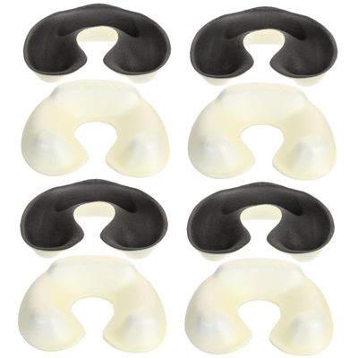 FRCOLOR 4pcs Hair Washing Perming Tray Heat Shield for Hair Salon Barber Supply Neck Support