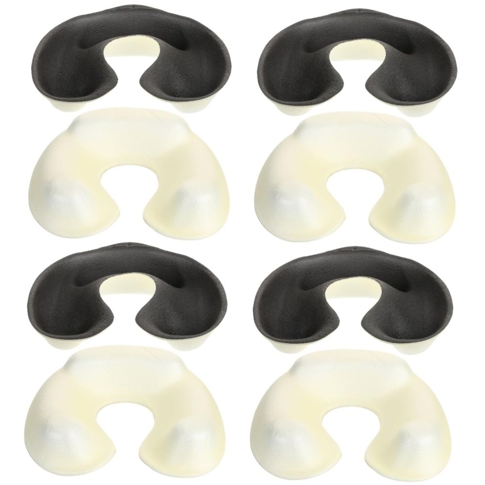 FRCOLOR 4pcs Hair Washing Perming Tray Heat Shield for Hair Salon Barber Supply Neck Support