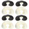 FRCOLOR 4pcs Hair Washing Perming Tray Heat Shield for Hair Salon Barber Supply Neck Support view 1
