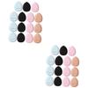 FRCOLOR 30pcs Mini Powder Puff Small Makeup Applicators for Comfortable Facial Foundation Portable and Lightweight for Home and Travel Use Gentle Touch for Makeup Finish view 1