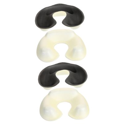 FRCOLOR 2pcs Hairdressing Neck Tray for Perming and Coloring Reusable Shampoo Catcher Professional Salon Supply for Home and Salon Use Prevents Hair Dye Lightweight and Practical