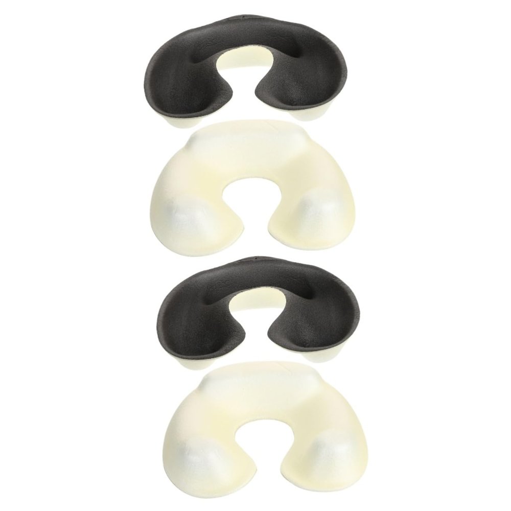 FRCOLOR 2pcs Hairdressing Neck Tray for Perming and Coloring Reusable Shampoo Catcher Professional Salon Supply for Home and Salon Use Prevents Hair Dye Lightweight and Practical