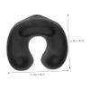 FRCOLOR 2pcs Hairdressing Neck Tray for Perming and Coloring Reusable Shampoo Catcher Professional Salon Supply for Home and Salon Use Prevents Hair Dye Lightweight and Practical view 4