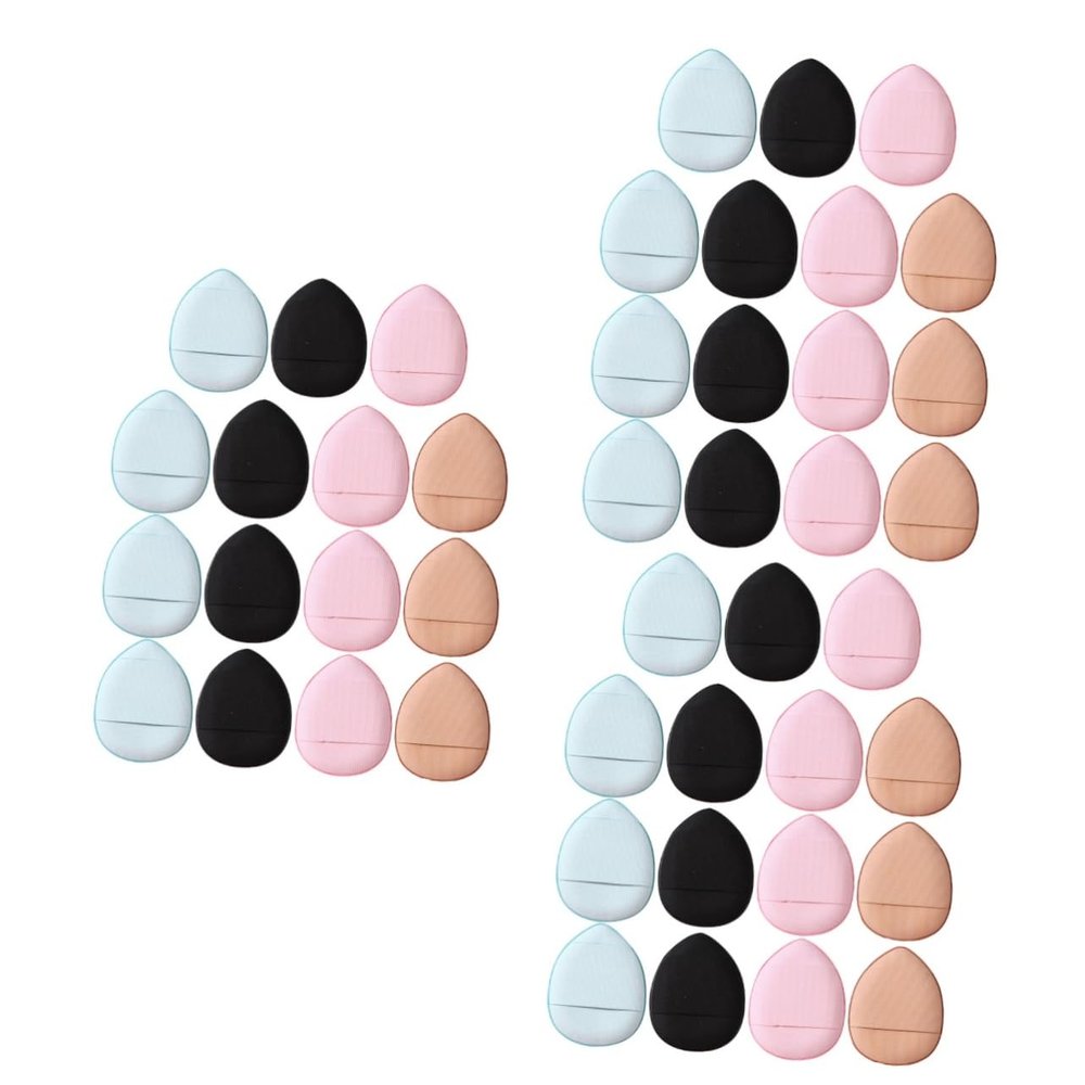 FRCOLOR 45pcs Portable Mini Makeup Blender Finger Powder Foundation Women Makeup Tools Mini for Face Powder