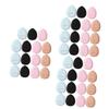 FRCOLOR 45pcs Portable Mini Makeup Blender Finger Powder Foundation Women Makeup Tools Mini for Face Powder view 1