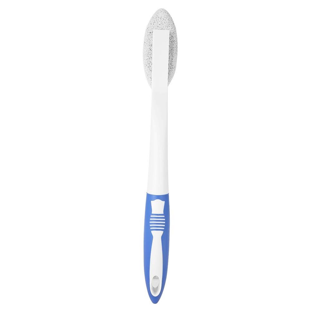 Bath Foot Massage Foot Massage Brush Pumice Scrub Exfoliating Cleaner Foot Brush Pumice Brush Bath Stone Pumice Brush, Pedicure Kit, for the Elderly