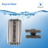 2023 Latest 51S Silver Shaver Razor Foil Cutter Blade w/Sealed Packaging for Br aun WaterFlex Replacement Series 5 Electric Shavers 8000series 8970 8975 8985 8986 8987 550 570 view 4