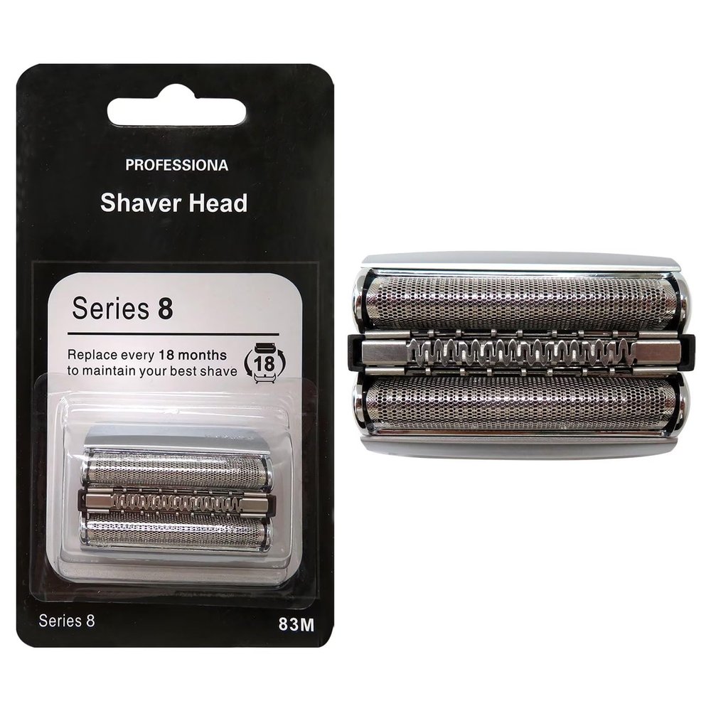 2023 Latest 83M 8 Series Head Cassette Shaver Foil Head Razor Cutter Head w/Sealed Packaging for Br-aun Series 8 8325s, 8330s, 8340s, 8345s, 8350s, 8360cc