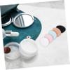 FRCOLOR 36pcs Mini Makeup Powder Puff for Comfortable Foundation Application Versatile Dry Wet Use Portable Beauty Tool for Travel and Home Random Colors view 2