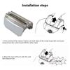 2023 Latest 51S Silver Shaver foil Replace head w/Sealed Packaging for Br aun WaterFlex 8000 Series 5 ContourPro 360 Complete 550 570cc 5643 5644 5645 8970 8975 8985 8986 view 3
