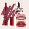 awakentti Long Lasting Lip Stain, Lip Stain Ultra Long Lasting Natural Finish Water Based, Long-lasting Waterproof Non-Sticky Cup Lip Tint High Pigment Lip Makeup for Women Girls (Dark red) view 4