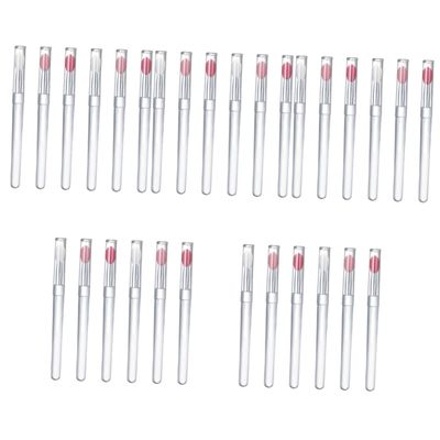 FRCOLOR 30pcs Lipstick Applicator Wand Silicone Makeup Brush Lip Makeup Applicator Lip Brushes