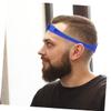 FRCOLOR 6pcs Men Haircut Kit Fade Guide Neckline Shaving Template Adjustable Hairline Shape up Tool for Men view 2