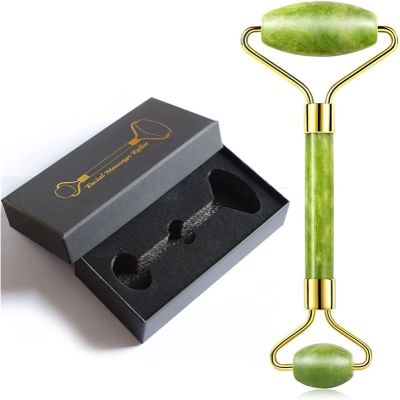 AMHIL Gua sha Scraper Board Natural Crystal Jade Roller Facial Thin Massager Box Skin Slim Pink Stone Guasha Gem Anti Wrinkle Remover Gua Sha Gift Set Tool Massage Tool Set (Color : Sets 15)
