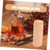 Cabilock 3pcs Wooden Box Single Bottle Storage Case for Essential Oils Perfumes and More Lightweight Stable Design for Desktop Organization view 2