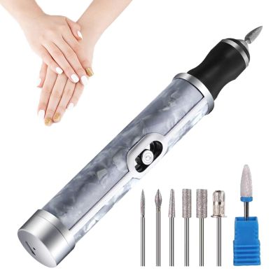 Electric Nail Filer, Toenail Sander Thick Nails, Professional 4 Speeds Electric Nail File Thick Toenails, Electric Nail Grinder for Removing, Grinding and Edge Shaping