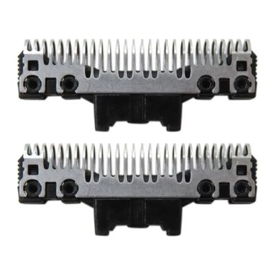 2x Electric Shaver Cutter Head Razor Blade WES9077P WES9075P WES9070Replacement for Panasonic ES7801 ES8016 ES8017 ES8018 ES8019 ES8023 ES8024 ES8025 ES8026