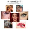 Body Glitter Stick, Singer Concerts Face Glitter Gel, Sparkling Makeup for Body/Hair/Eyes/Lip, Music Festival Rave Hair Accessories, Chunky Glitter view 2