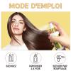 Keratin Protein Serum with Anti-Frizz Control, Hair Repair and Thermal Protection - Coconut Formula for Dye-Free Benefit Treatment (2PCS) view 3