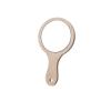 INLIMA Mirror Cosmetic Mirror Round Portable Cosmetic Mirror Student Portable Cosmetic Mirror Small Mirror with Handle view 1