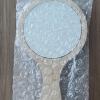 INLIMA Mirror Cosmetic Mirror Round Portable Cosmetic Mirror Student Portable Cosmetic Mirror Small Mirror with Handle view 2