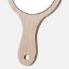 INLIMA Mirror Cosmetic Mirror Round Portable Cosmetic Mirror Student Portable Cosmetic Mirror Small Mirror with Handle view 3