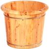 Scpantkend Foot Spas for Home Use Foot Bath Barrel, Sturdy and Durable Natural Cedar Wood Sauna Foot Tub Can Soak Massage Feet to Improve Sleep view 1