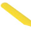 Wax Spatula Melting Wax Applicator Hair Removal Wax Bean Scraper Multifunctional Silicone Spatula Hair Removal Stick(Yellow) view 2